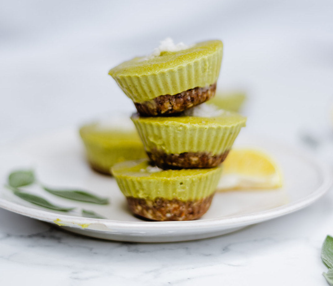 Avocado Lime Vegan Cheesecake